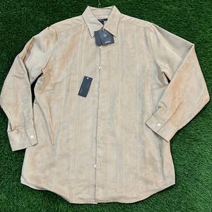 Men’s Claiborne Long Sleeve Button Down Shirt - Suede